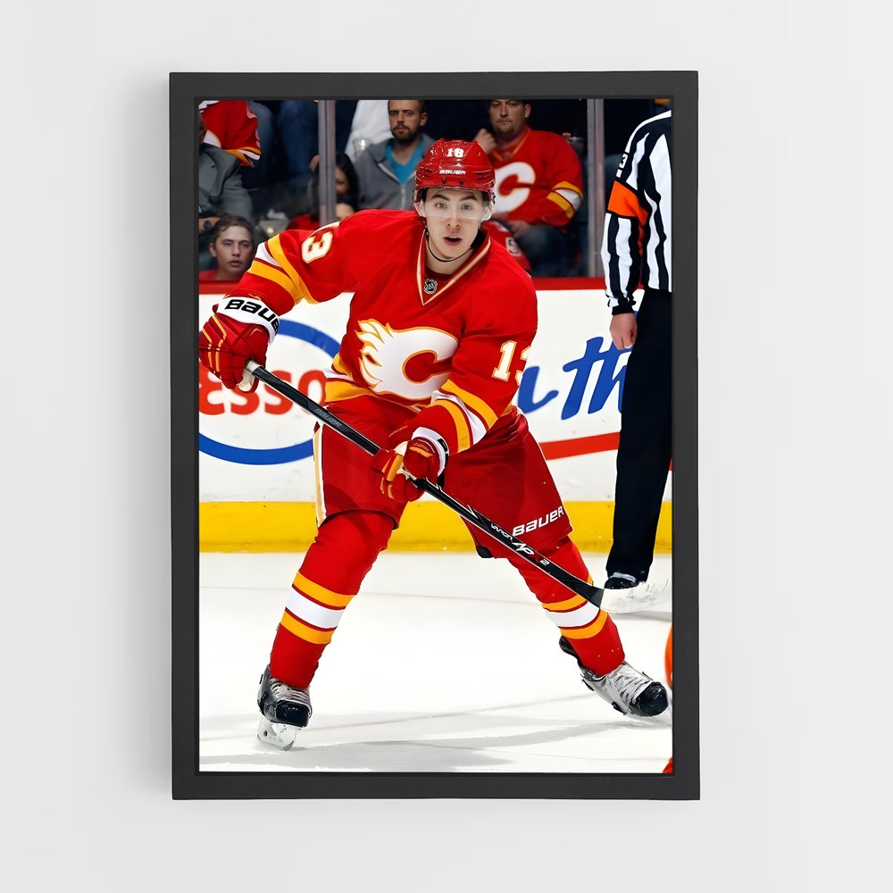 Poster L'Art du Glace – affiche Hockey sur glace (vue 2)